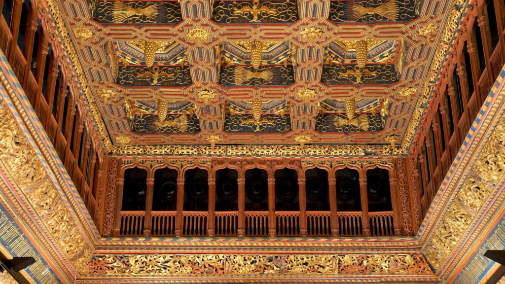 Wooden Ceiling of Aljafería Palace